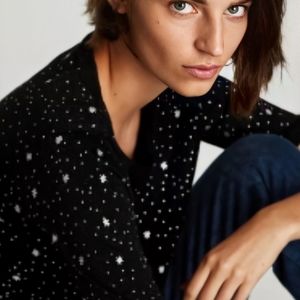 NWT Zara Knit Top Black